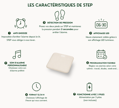STEP | Le tapis réveil